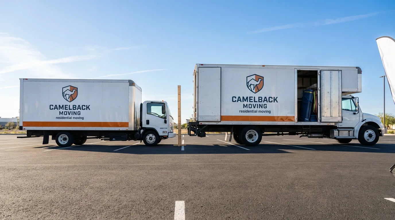 Moving truck size capacity guide in Abbotsford